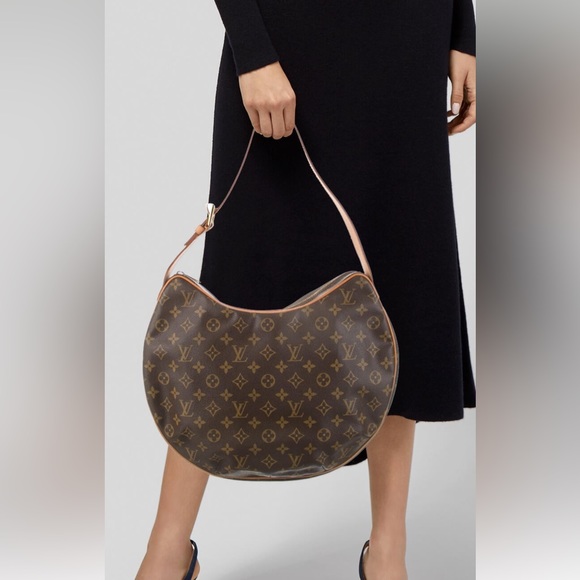❤️SOLD❤️✨RARE✨ Auth Preloved LOUIS VUITTON Croissant GM Shoulder Bag in Monogram - Picture 10 of 10